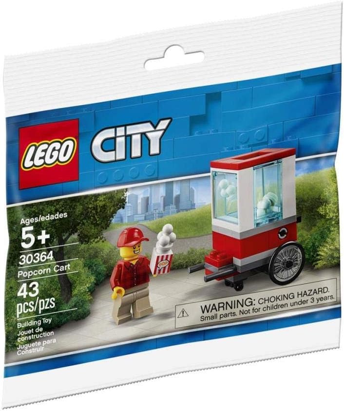 cb41ae2cac6e42ffd4efa7bbe31ec597 Lego Mixtray City Carretto dei Popcorn - immagine 1