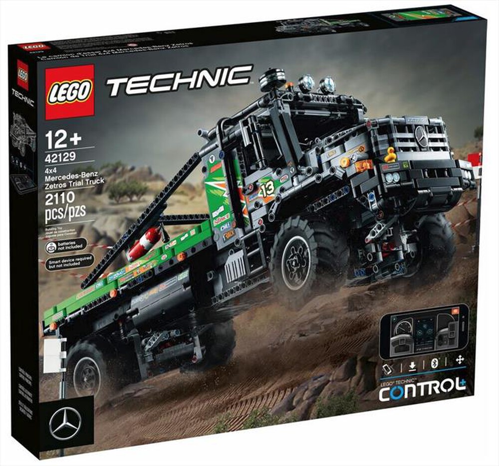 cb7374f71b3d13a947cf9420122c9056 Lego Technic Camion fuoristrada 4x4 Mercedes-Benz Zetros - immagine 1