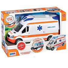 cb7be038cfdf08ab18e7976adf1aa884 RSToys Ambulanza a Frizione 1:24 - immagine 1