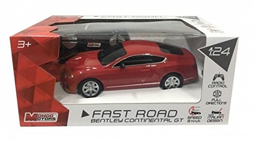 cbd1bf496af5d7ea101c4f3a2f29dc3c Mondo Fast Road Bentley Cont. R/c 1:24 - immagine 1