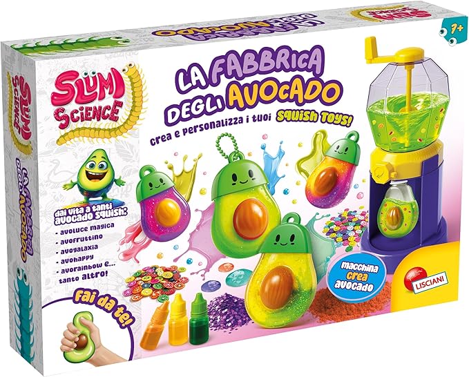 cca8b1f5e20eacdbfed78f826209d38e Lisciani Slumi Science La Fabbrica degli Avocado - immagine 1