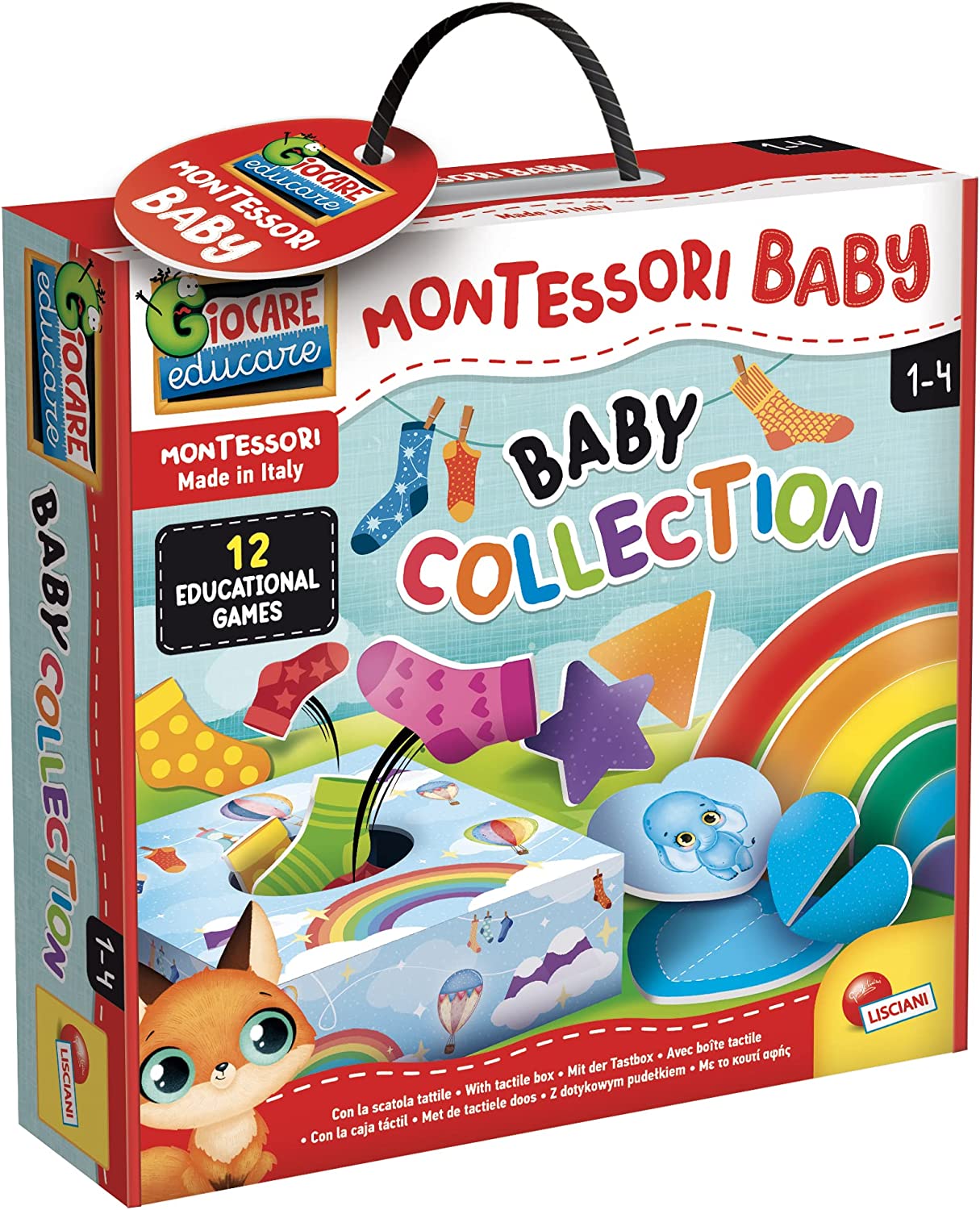 cd3696d80a22d63382153efd7c41392c Lisciani Montessori Baby Raccolta Giochi - immagine 1