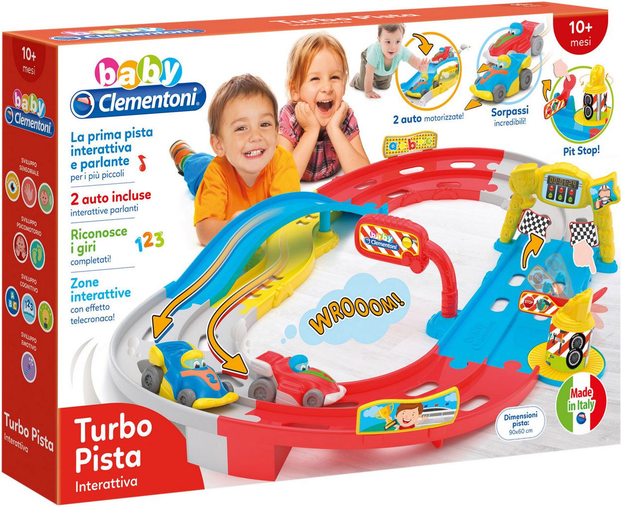 cd67157c93af0be62cbe85d281fee3aa Clementoni Turbo Pista Baby Go - immagine 1