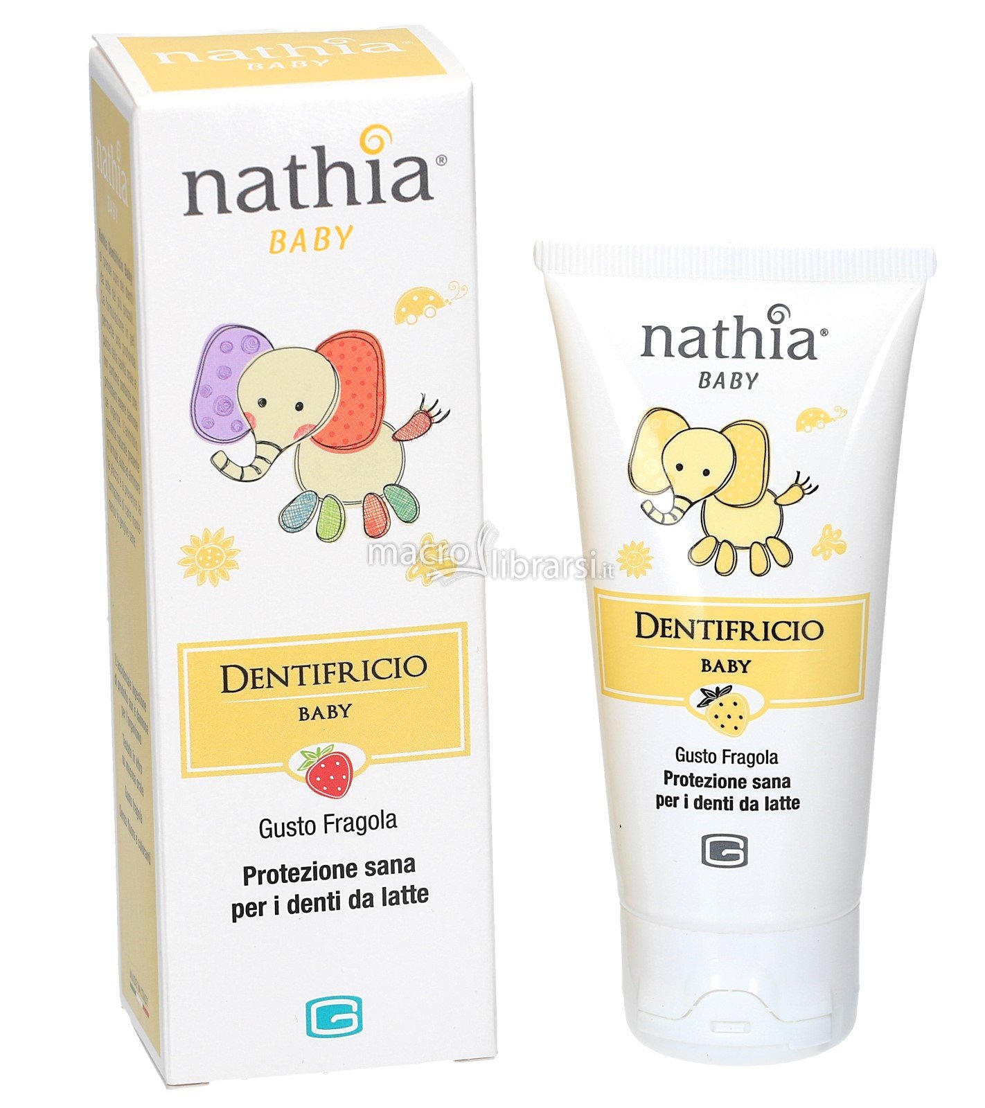 cd74ade4fd24385ce313f0e8c8ed22e0 Nathia Dentifricio Baby ml.50 - immagine 1