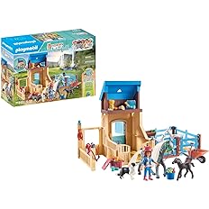 cd9c8fae7f87f17c97b0649a075c8b8c PLAYMOBIL HORSE OF WATERFALL - STALLA CON RECINTO - immagine 1