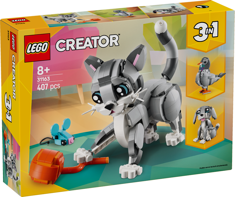 ce3544c64670e6103e39fcbb02b2b6cc Lego Creator Gatto giocoso - immagine 1