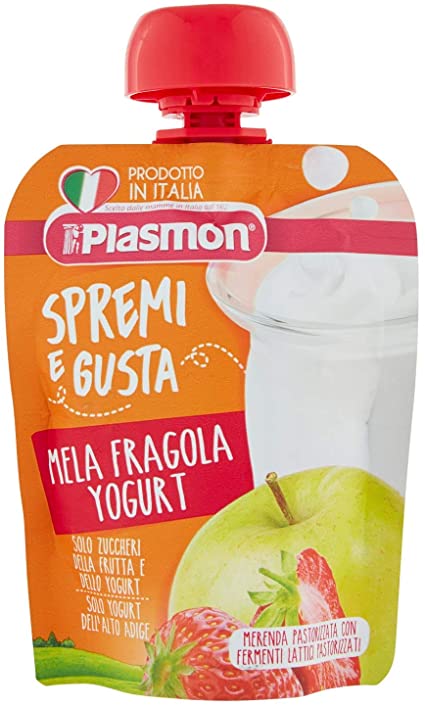 ce61640e5cbd05dc7bdf710ea3a0b894 Plasmon Spremi e Gusta gr.85 Fragola e Yogurt - immagine 1
