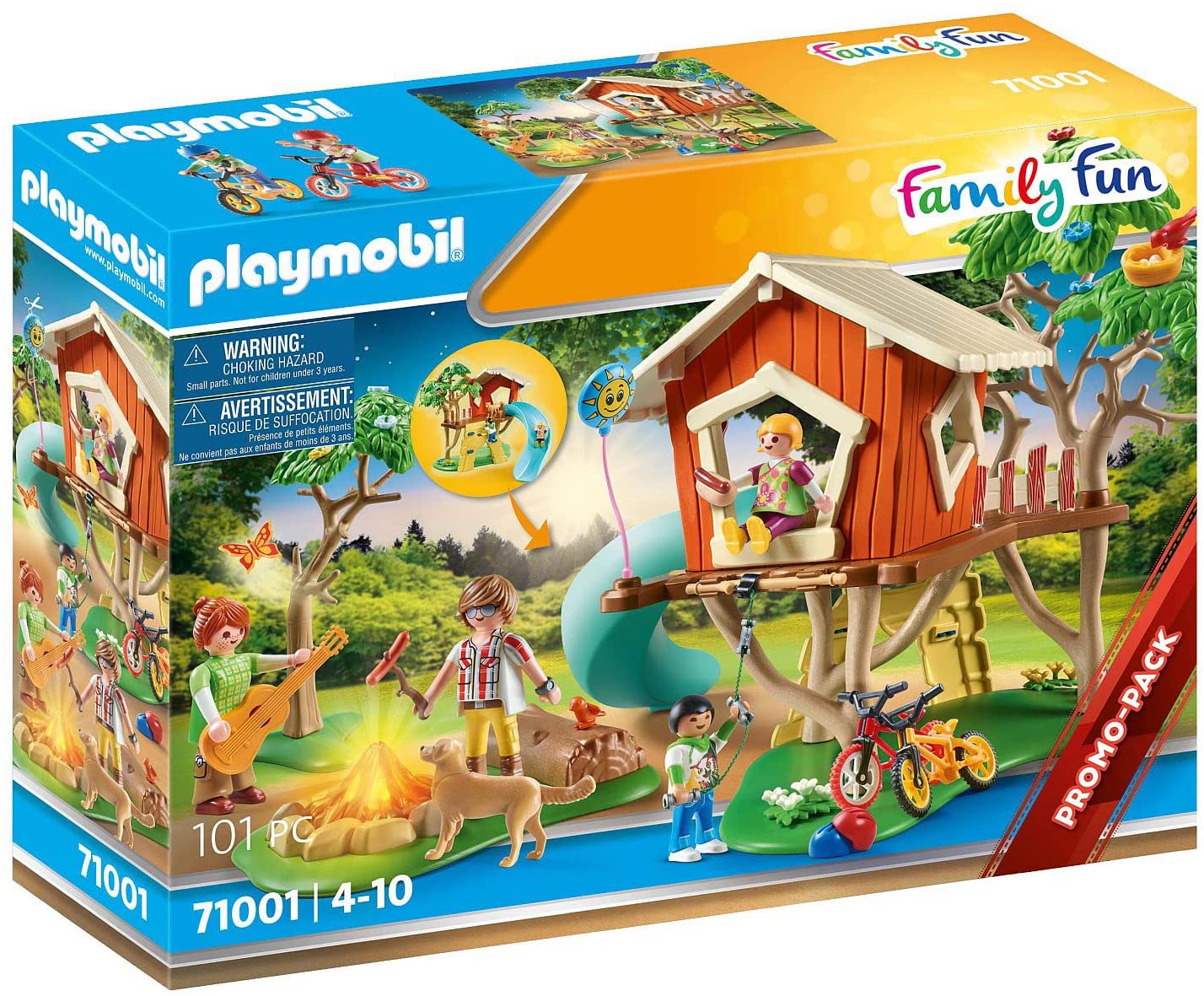 ce904b70a5aa9d83a81f62f0a48e8934 *Playmobil Promo pack Casetta sull'albero con Scivolo - immagine 1