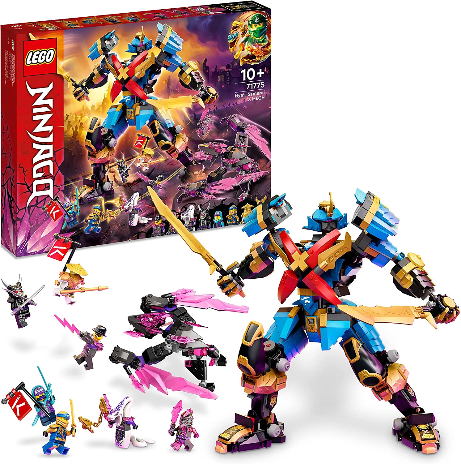 cf1f1b3c971ad65a23fa20db7395264a *Lego Ninjago MECH Samurai X di Nya - immagine 1