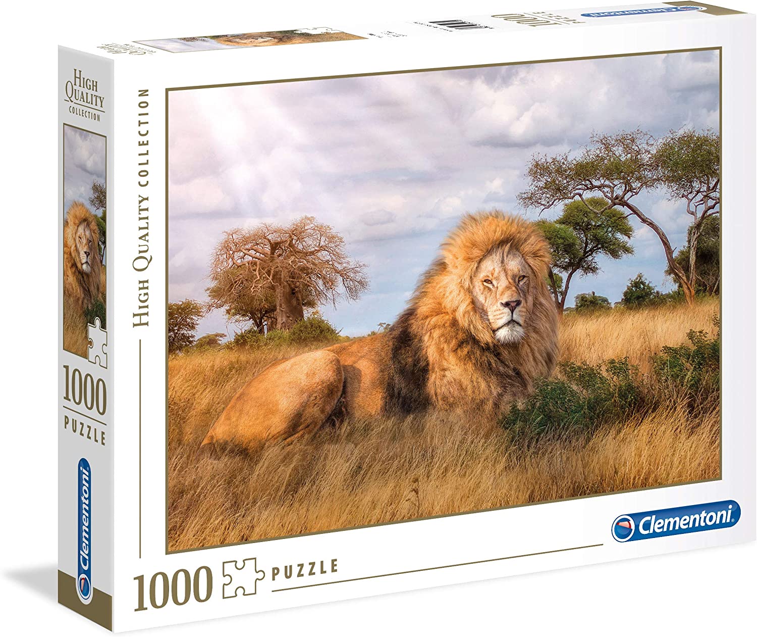 cf3e019c0ad631c0cdce985693d5e413 Clementoni Puzzle 1000 Pz. HQC - The King - immagine 1