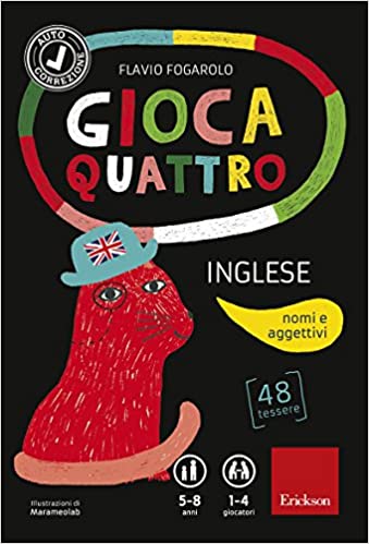 cf3f49e7a3c370c78dade14c668cfd06 Erickson Giocaquattro - Inglese Nomi e Aggettivi - immagine 1