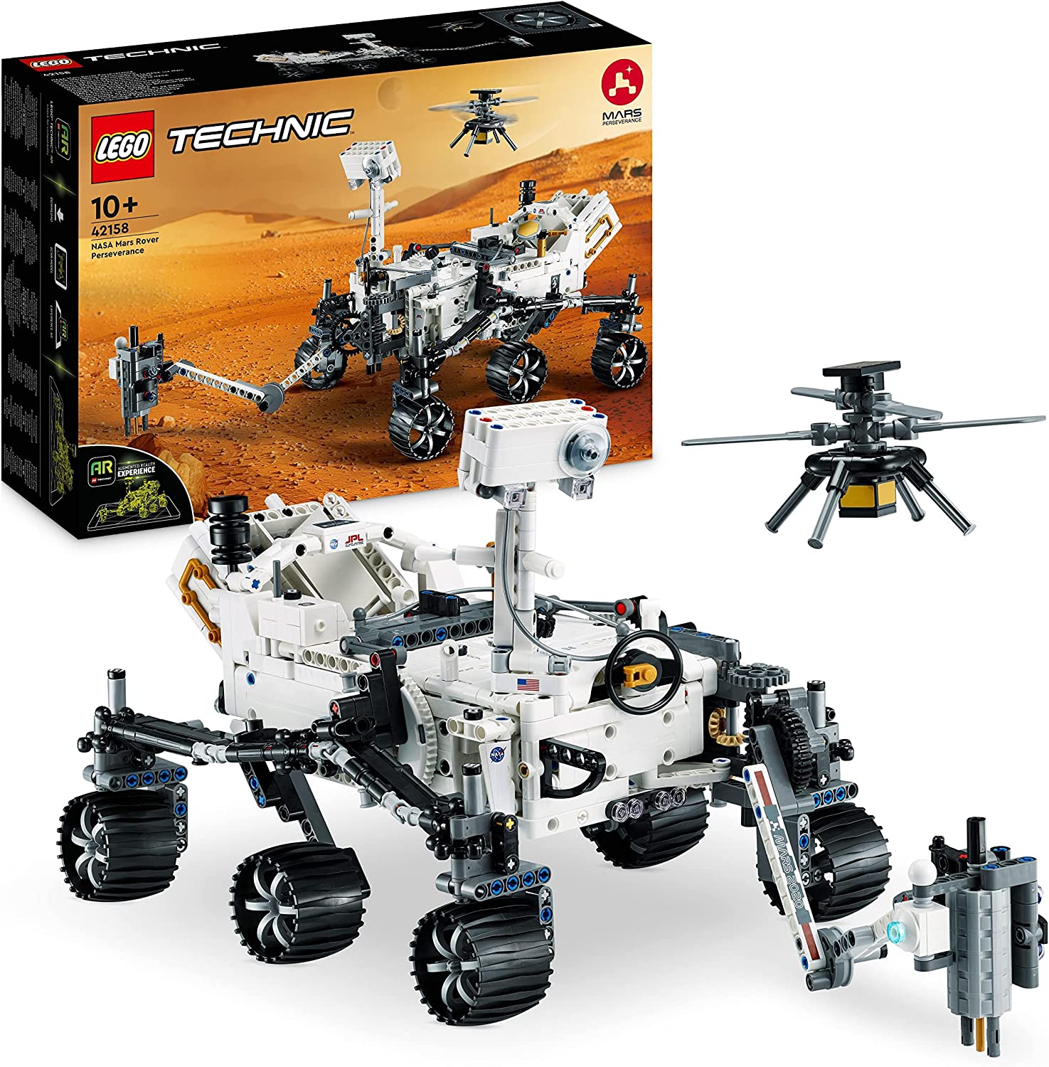 d033631f5dc4e882b0eba3d91b403f58 Lego Technic Rover marziano Perseverance NASA - immagine 1