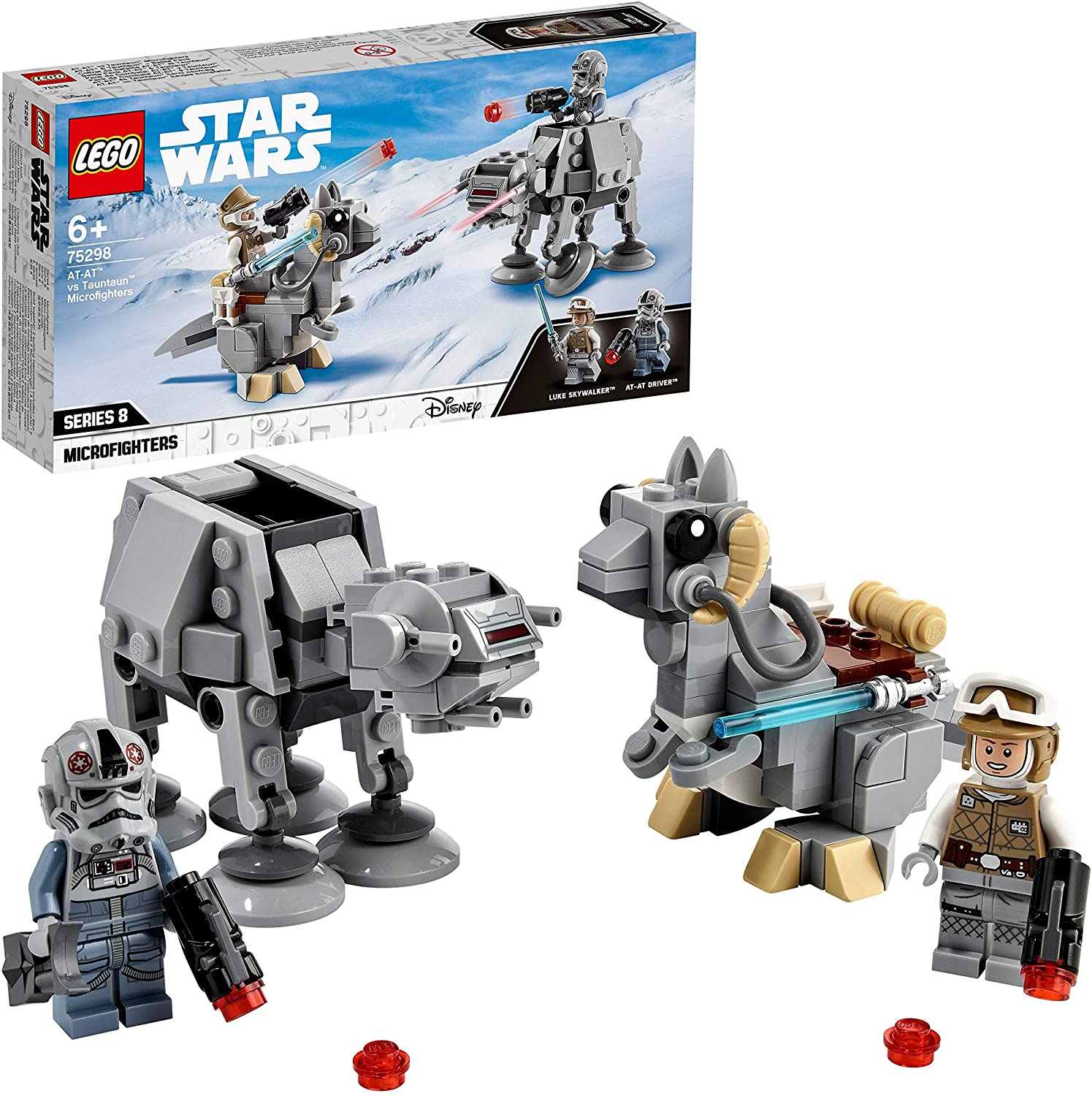 d0c721fc58746583dcb8ac8f02c418c3 LEGO Star Wars Microfighter AT-AT vs Tauntaun - immagine 1
