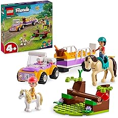 d0ec60a99df1edf51dfd9aff25e2b897 Lego Friends Rimorchio con cavallo e pony - immagine 1