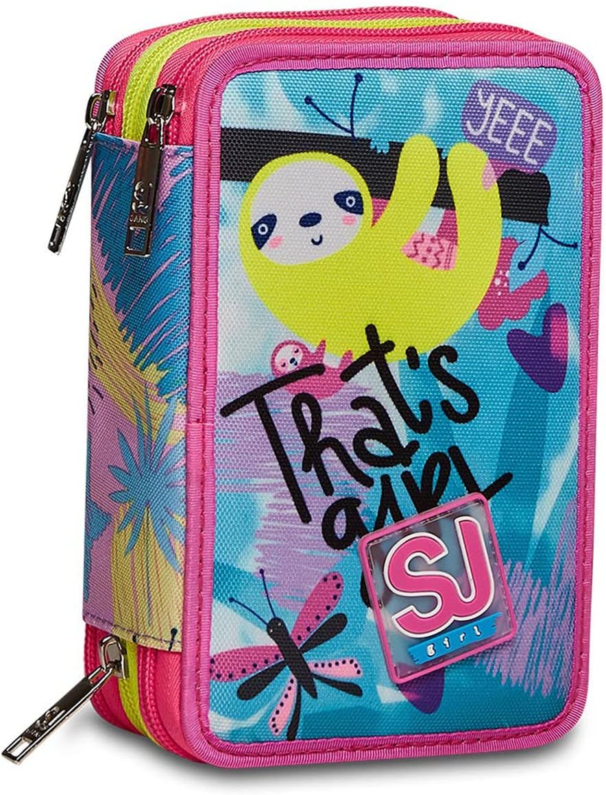 d0f2a00ff32428121966228f459bd075 ASTUCCIO 3 ZIP SJ GANG CLACK IT GIRL - immagine 1
