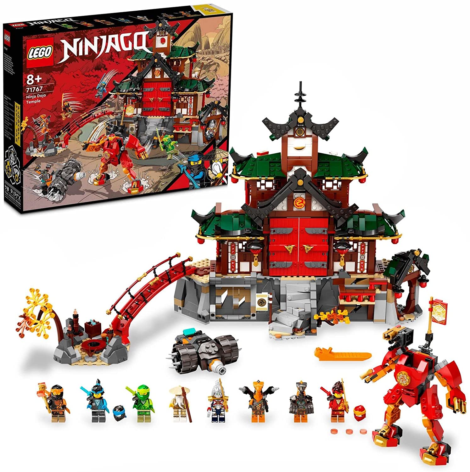 d1367922682df607f92b9d6ec4122545 Lego Ninjago Tempio Dojo dei ninja - immagine 1