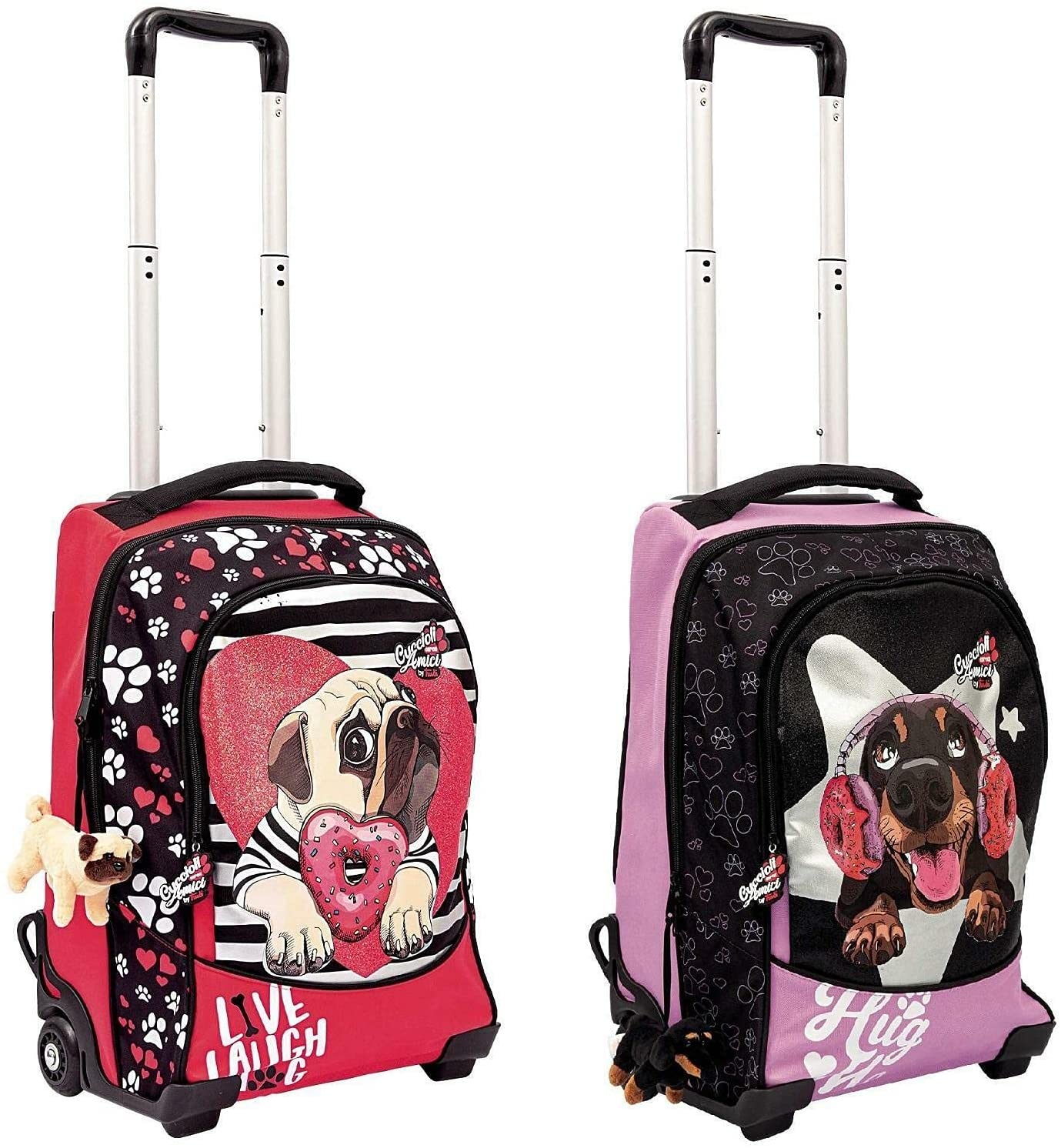 d1591c170179baf42f3c1fdcf8765abd Trudi Cuccioli Cerca Amici Trolley 2 Ruote - immagine 1