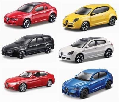 d1b5c226a96f8aa6d94945e2bea87b43 Bburago Auto Alfa Romeo 1:43 - immagine 1