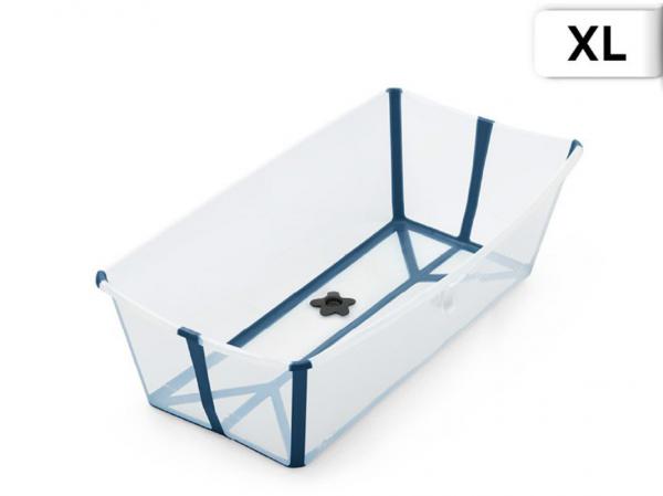 d259d62541ff0af20020616edc3c6ab8 Stokke Flexi Bath X-Large Transparent Blue - immagine 1