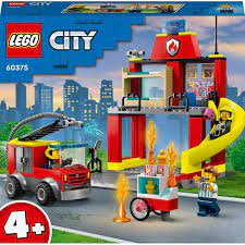 d279bc0fe7a0f6bc4d87adca69b95d36 Lego City Caserma dei pompieri e autopompa - immagine 1