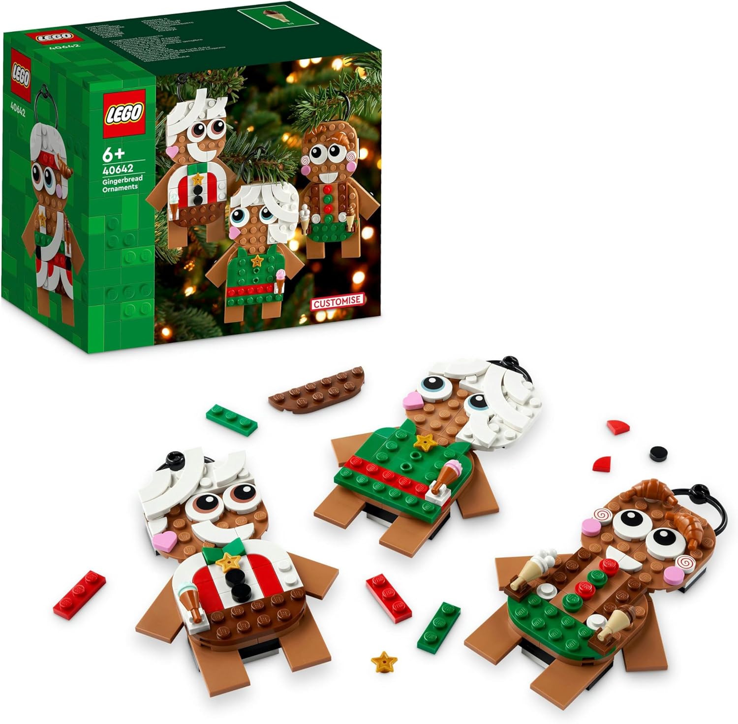 d2dcdf881d455c0516c703f9e86e57ab Lego LEL Seasons Ornamenti di pan di zenzero - immagine 1