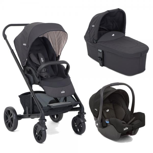 d30baeb70bbae75cd2e4aaee49feed97 Joie chrome incl. parapioggia, navicella, adattatori e ovetto i-Snug col. Ember - immagine 1