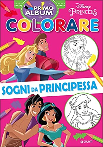 d391a417609e1cd3d3396aede3b3c571 SOGNI DA PRINCIPESSA 1 ALBUM DA COLORAR - immagine 1