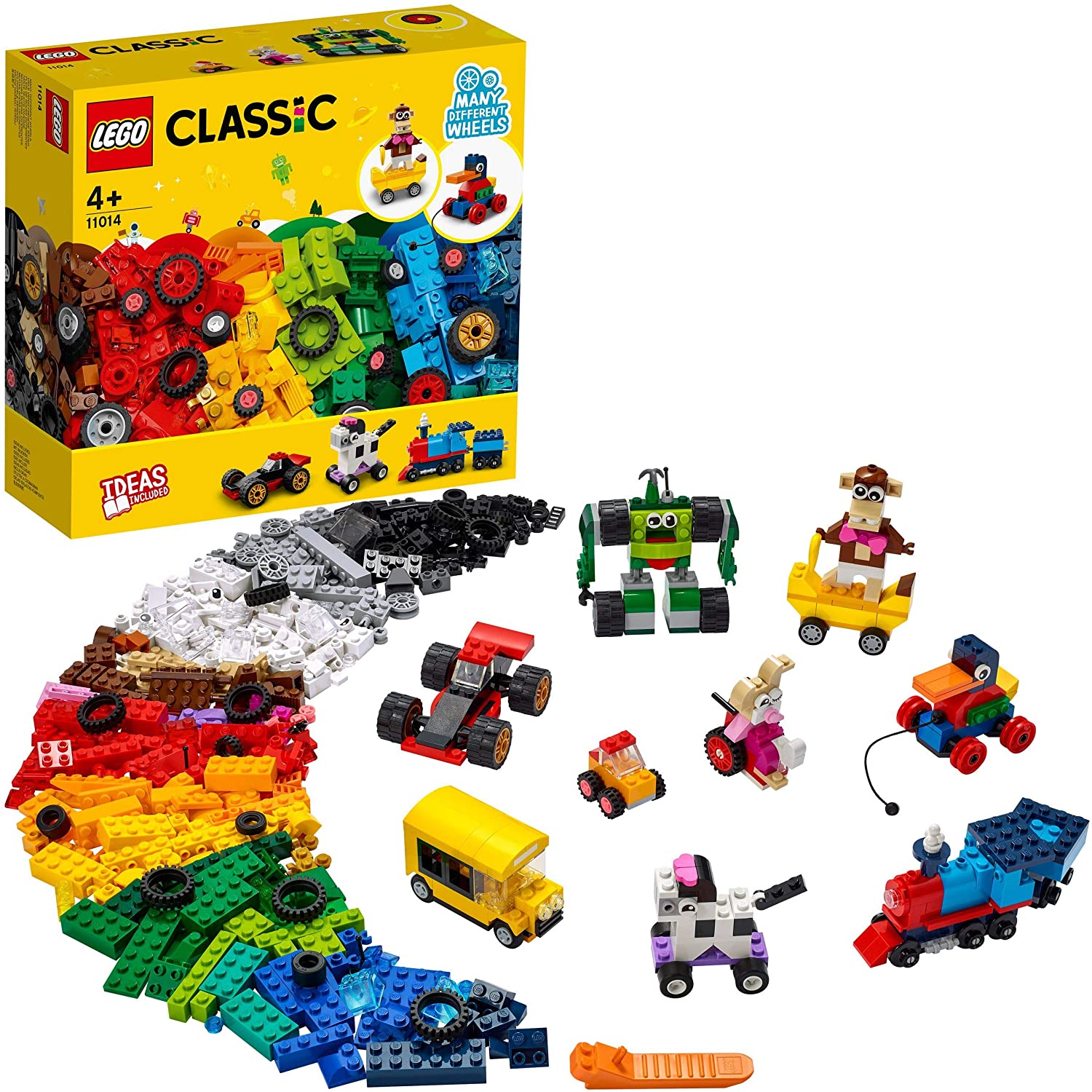 d399d92cf1521217f7f133f4a4022089 LEGO Classic Mattoncini e Ruote - immagine 1
