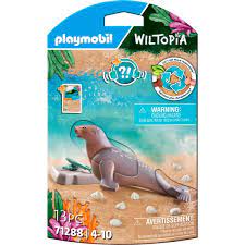 d5001ee1de1edd00874cdde75de2a845 PLAYMOBIL WILTOPIA - LEONE MARINO - immagine 1
