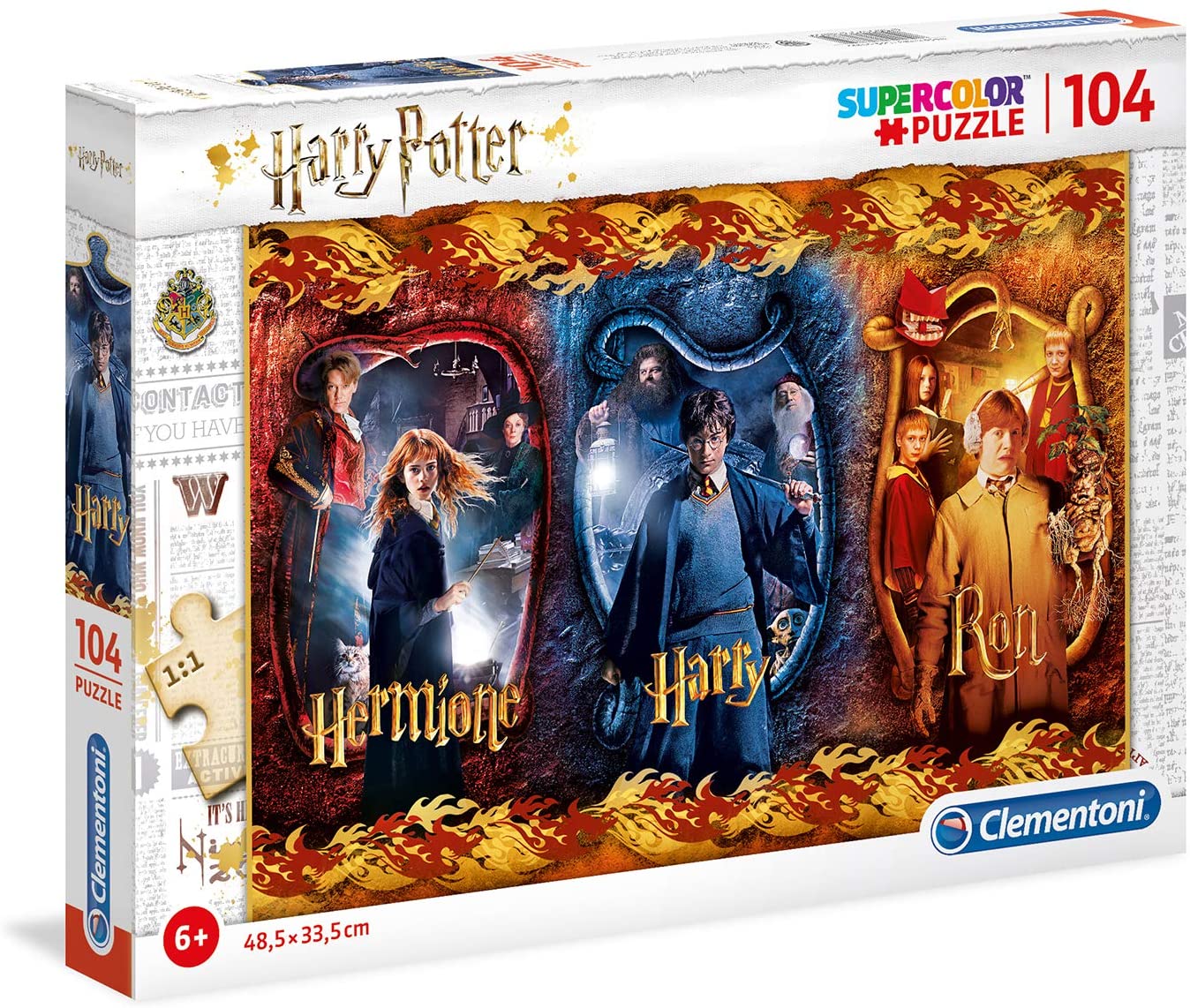 d5098db5cad057bc8ea7e9a64c086df5 Clementoni Puzzle 104 pz. Harry Potter - immagine 1