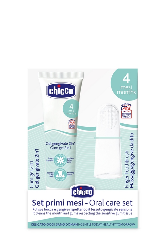 d52915627db2dd171a88caceb5e4bcaa CHICCO SET PRIMI MESI ORAL CARE - immagine 1