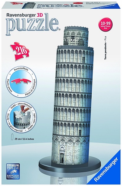 d59265655438cf13d91db38a1995e501 Ravensburger Puzzle 3d Torre di Pisa - immagine 1