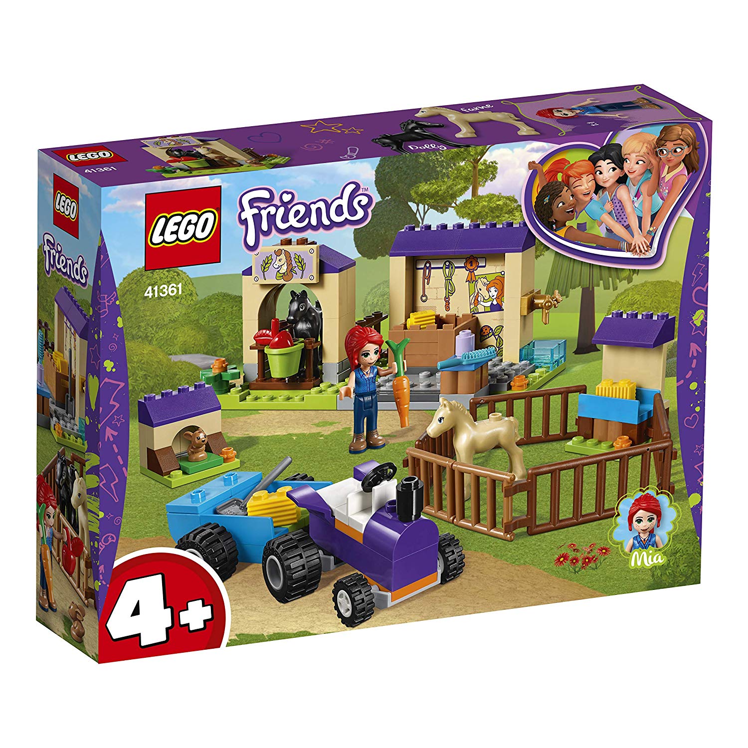 d636a08c6d6e6b43191da906d051e23f LEGO Friends La scuderia dei puledri di Mia - immagine 1