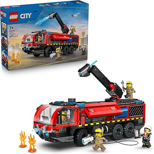 d672791152a5fbfec64db47db1247e5e Lego City Fire Autopompa dell’aeroporto - immagine 1