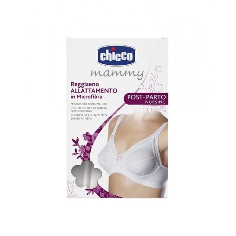 d697db7793733c28f2fc3afb695f96f4 CHICCO REGGISENO MICROFIBRA ALLATT. BIANCO 5C - immagine 1