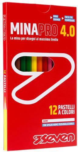 d7ba479e92a1d634ae8f7d1fb84b0c81 PASTELLI MINAPRO 4.0 # - SCATOLA 12 PZ SEVEN PASTELLI - immagine 1
