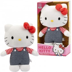 d8a178a89b069996c1125e0b0ccb4912 Hello Kitty Peluche cm. 30 Blu Denim - immagine 1