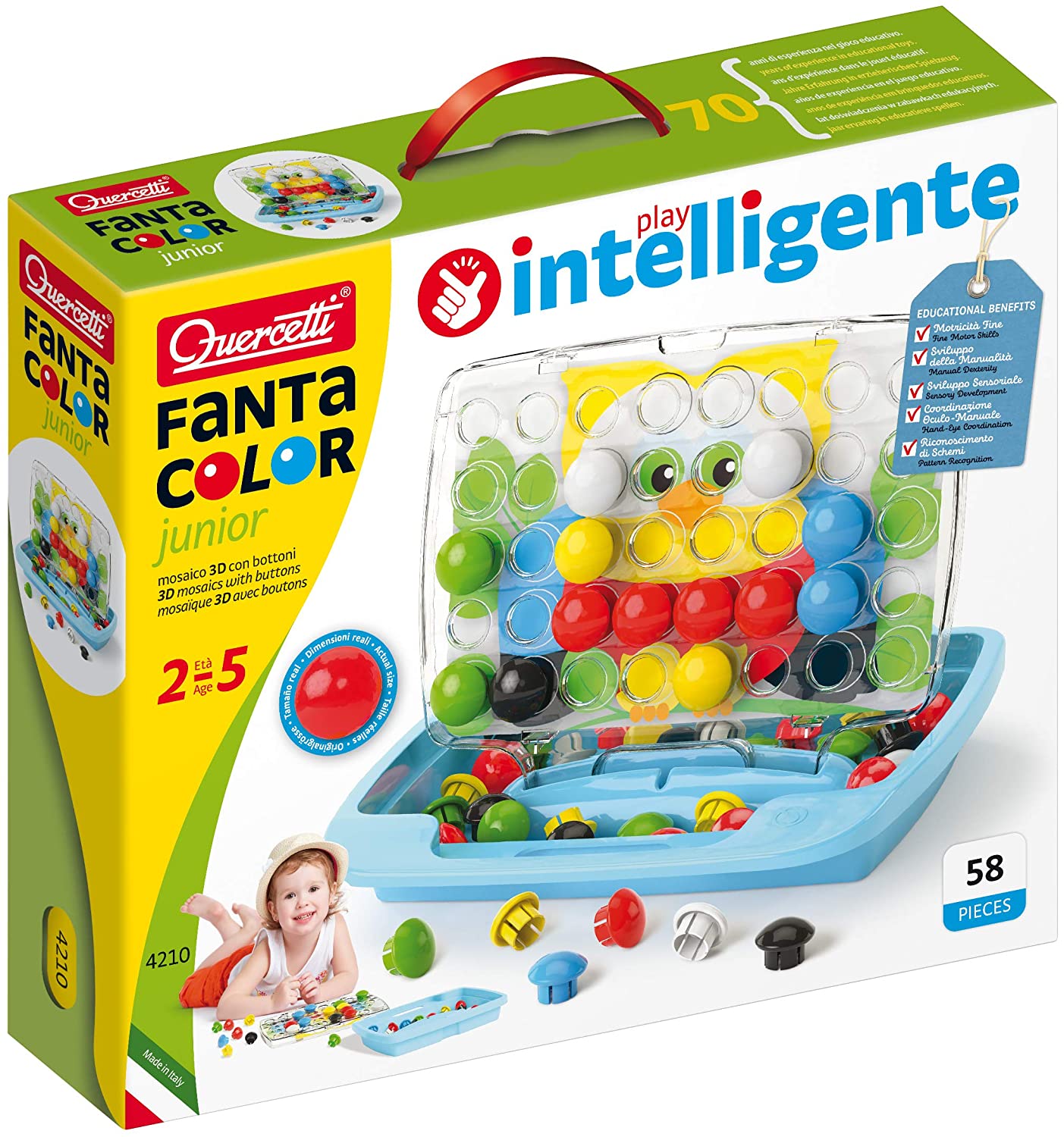 d8ce7ad942d7706ea68e9e46014054b5 Quercetti Pixel Junior - immagine 1