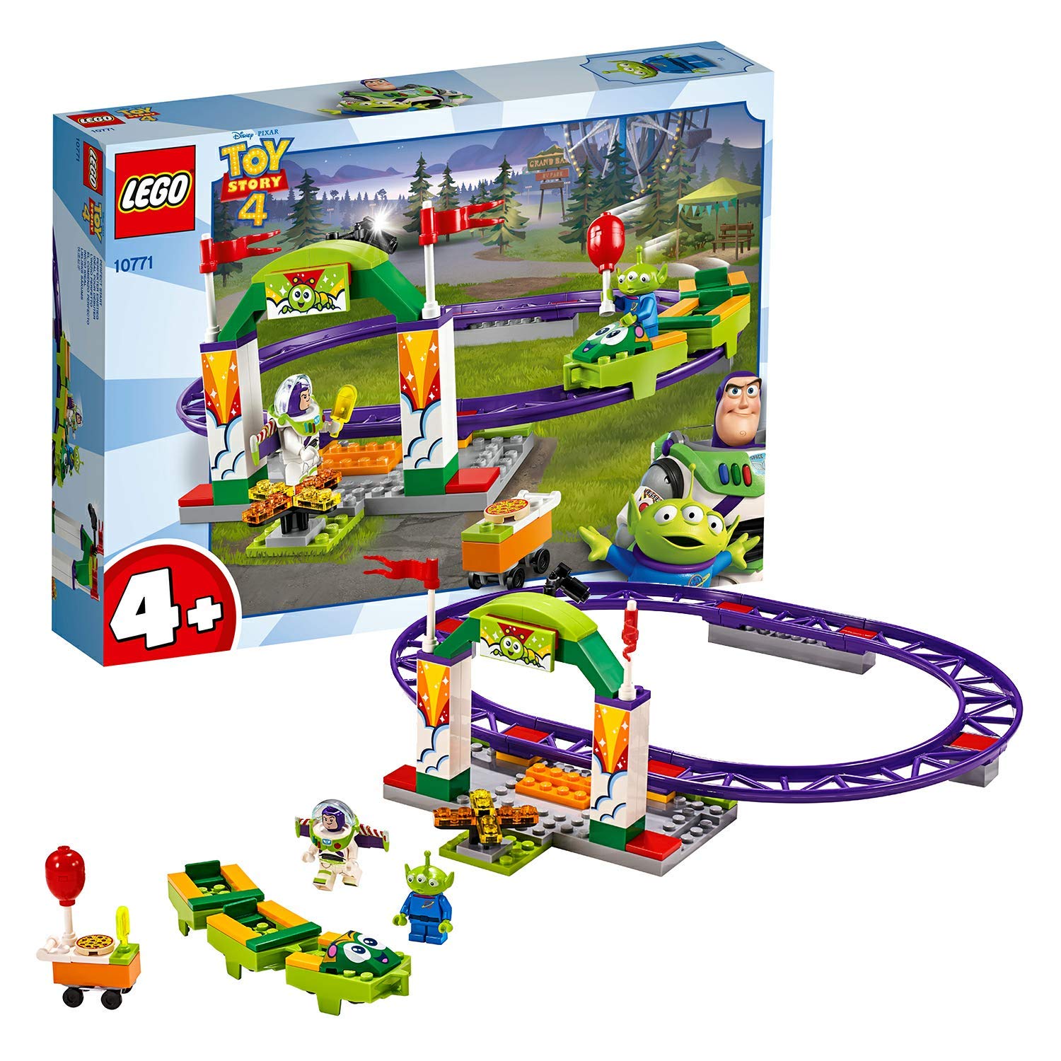 da2680e8d3e4bbe56298debc351b65bc Lego Juniors Toy Story 4 Giostra del Brivido - immagine 1