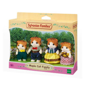 da43db80256a939fb97df6e5df97e86a Sylvanian Families Famiglia Gatto Acero - immagine 1