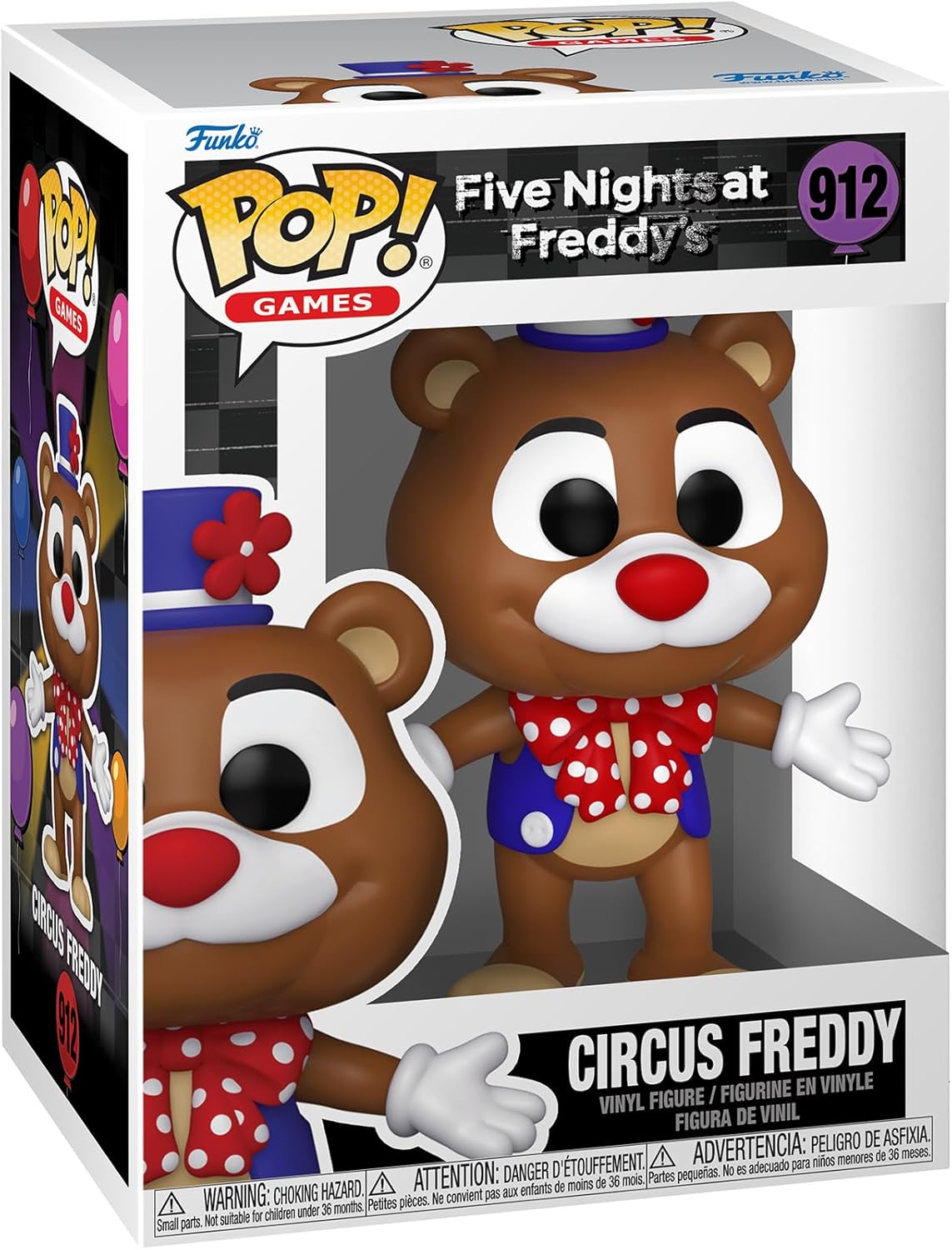 da5a6d4eb600b37da8d2b8bf8c5aa0e6 FUNKO POP FIVE NIGHTSAT FREDDY'S - CIRCUS FREDDY - immagine 1