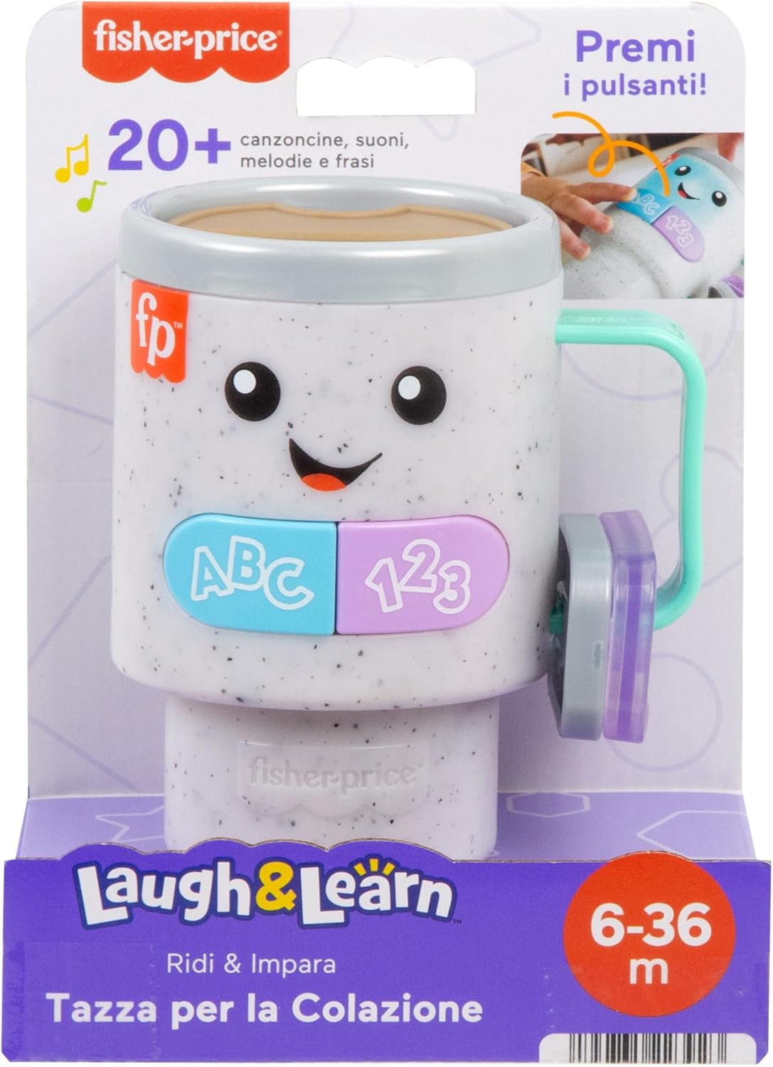 da5ddd9c84de85a22f3d930b24088a9b Fisher Price La Mia Prima Tazza di Caffè - immagine 1