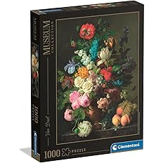 db3ca7749091b779d6dd243e470c4692 Clementoni Puzzle 1000 Pz. Van Dael Vaso di Fiori - immagine 1
