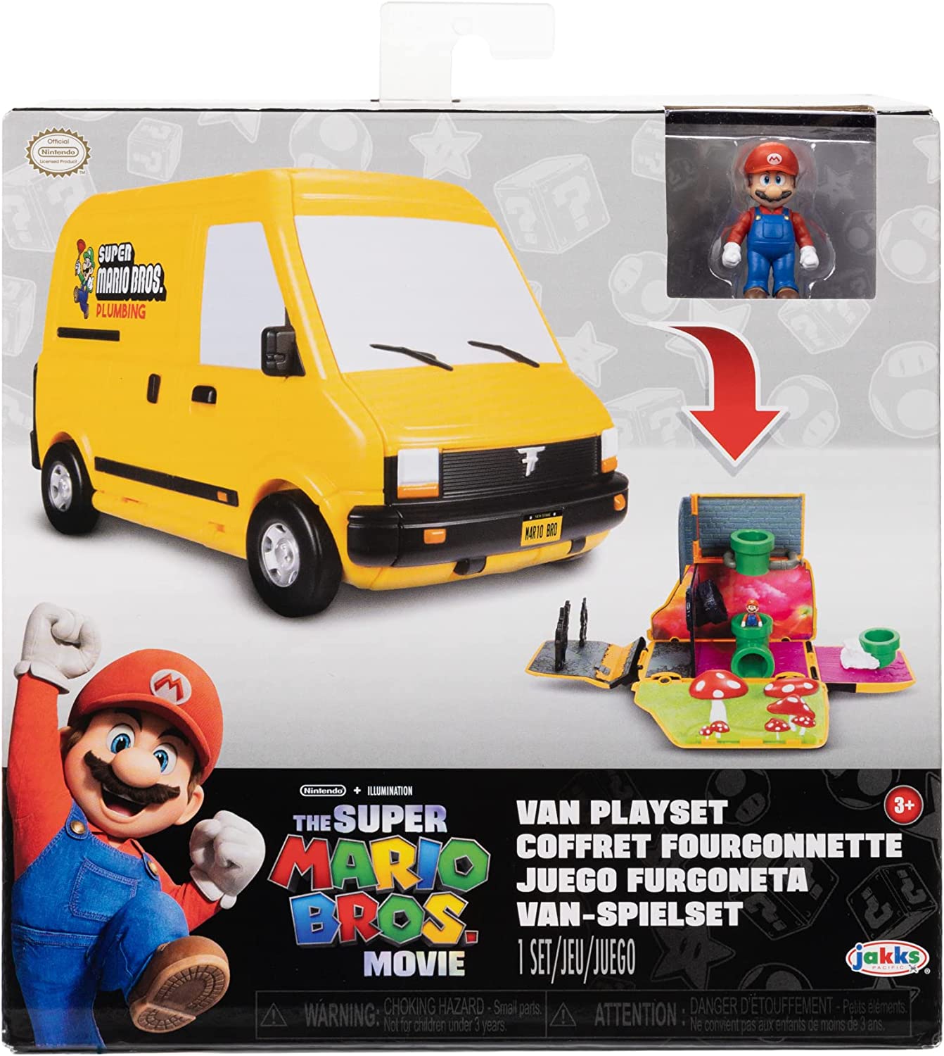 dba4399dd836ca44b2af6f583842ed7e Super Mario The Movie Mini Basic Playset - immagine 1