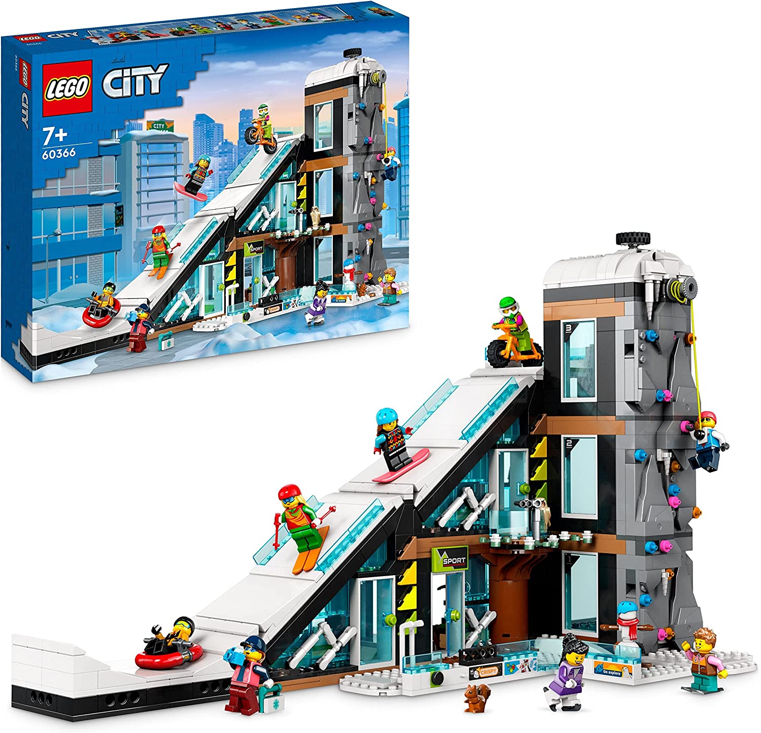 dc994e1d20c40adeb87582e30d7b4201 Lego City Centro sci e arrampicata - immagine 1