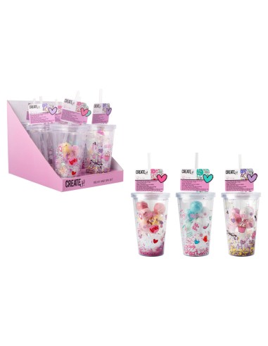 dcad474e4ee7d0a995d850578c1a9761 Create It! Bicchiere e Bombe Bagno Ass. - immagine 1