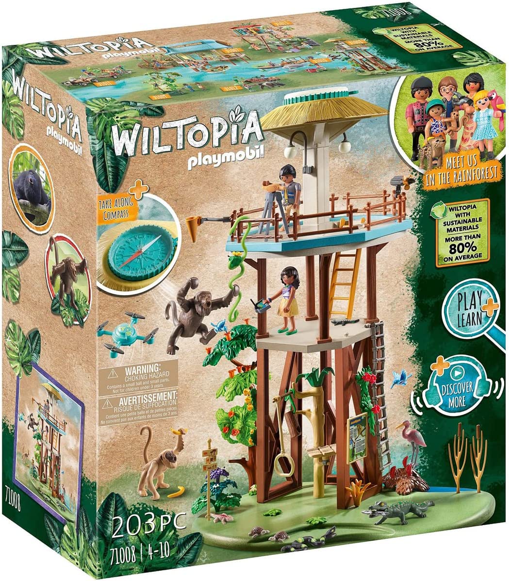 dd2ad9a7f87e9a580d76c2201fce631e PLAYMOBIL WILTOPIA - CENTRO DI OSSERVAZIONE ANIMALI DELL'AMAZZONIA - immagine 1