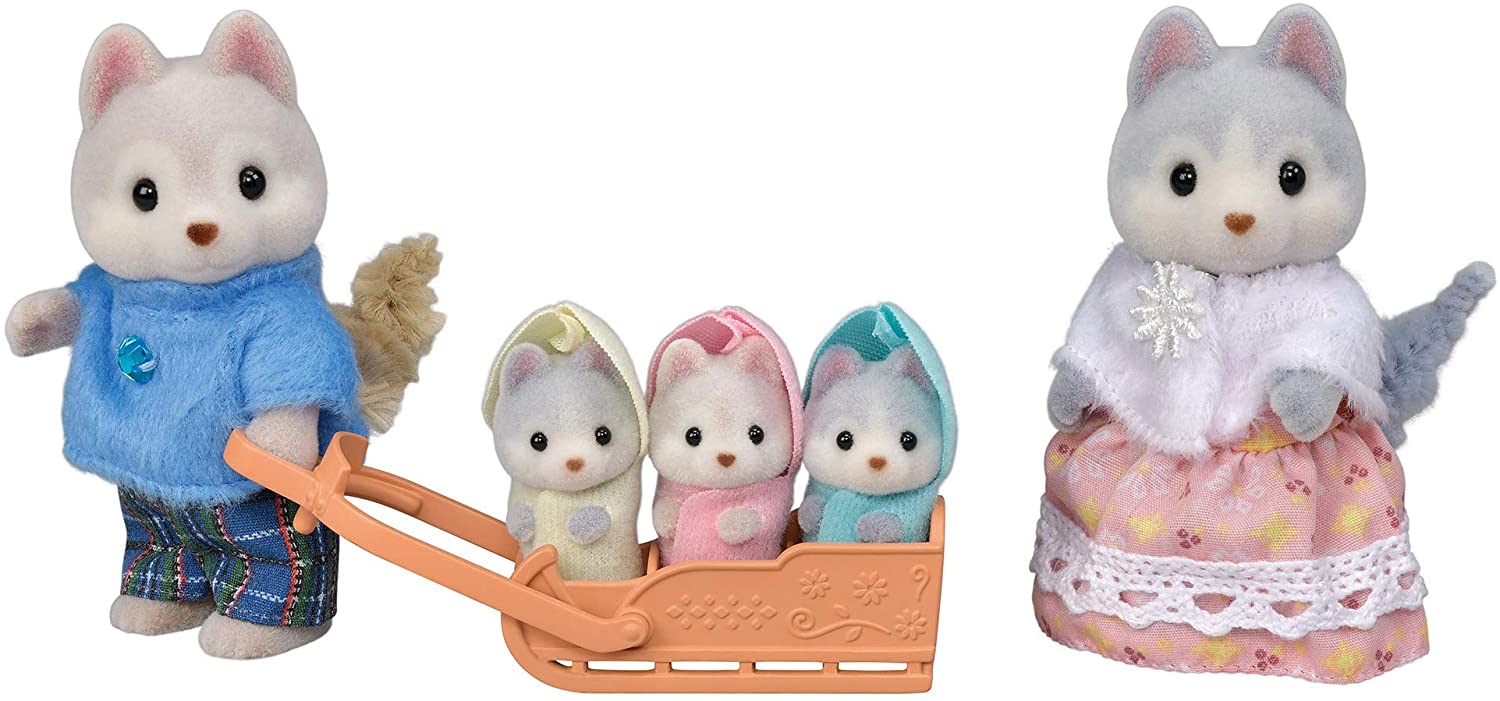 dda79d897283ceb4ed9d036857b993e7 Sylvanian Families Famiglia Husky - immagine 1