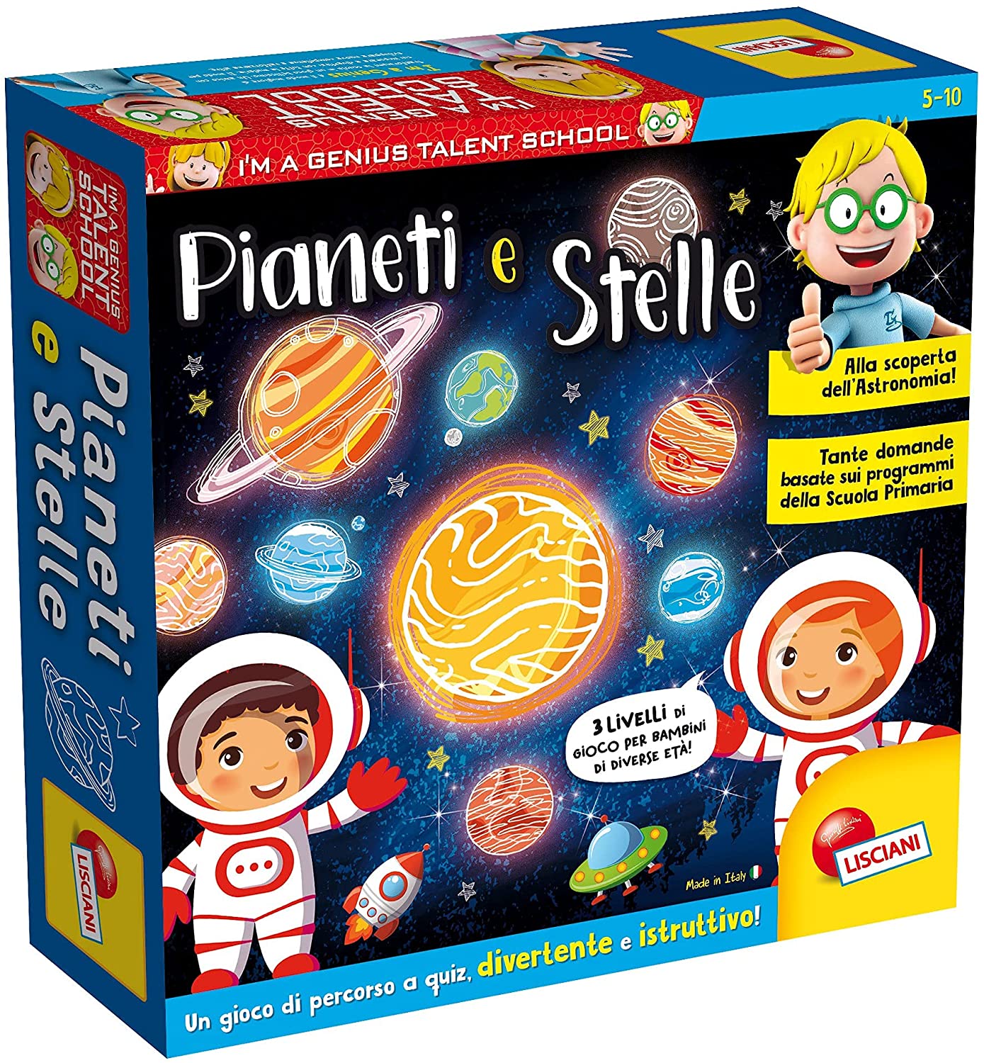 ddc98afb13175dad3c3a5829c5bc3e15 Lisciani I'm a Genius Pianeti e Stelle - immagine 1