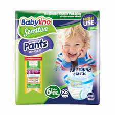 ded427cdeafe84d3b5f78da1e1ae255c Babylino Pannolino Sensitive Mutandina Mis.6 13-18 Kg 23 pz. - immagine 1